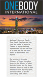 Mobile Screenshot of onebodyinternational.org